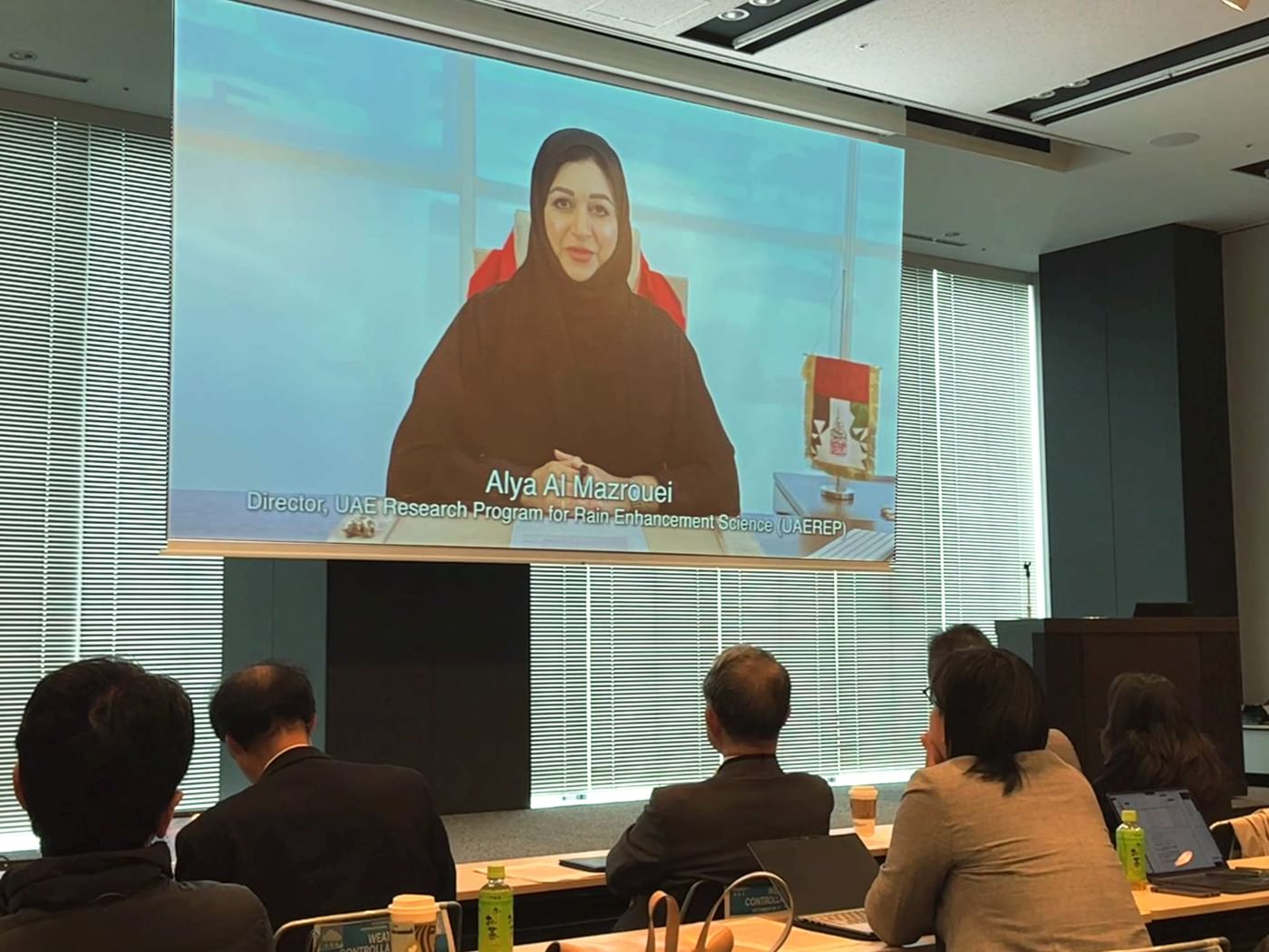 "الإمارات لبحوث علوم الاستمطار" يستعرض مشاريعه البحثية خلال ندوة في اليابان