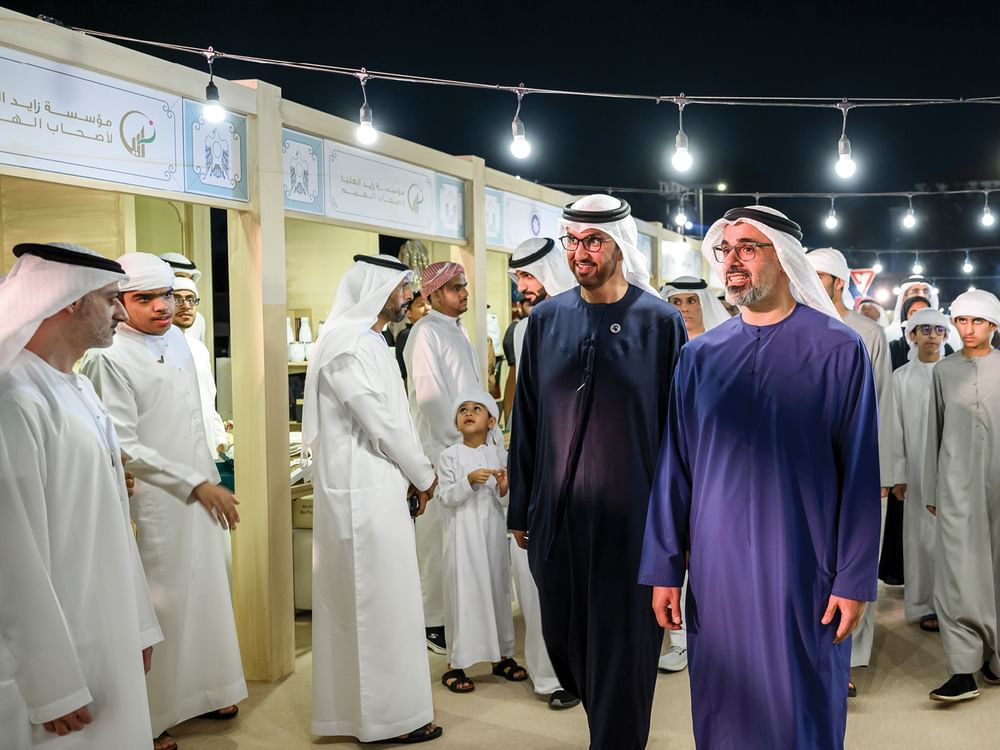 خالد بن محمد بن زايد يحضر فعالية