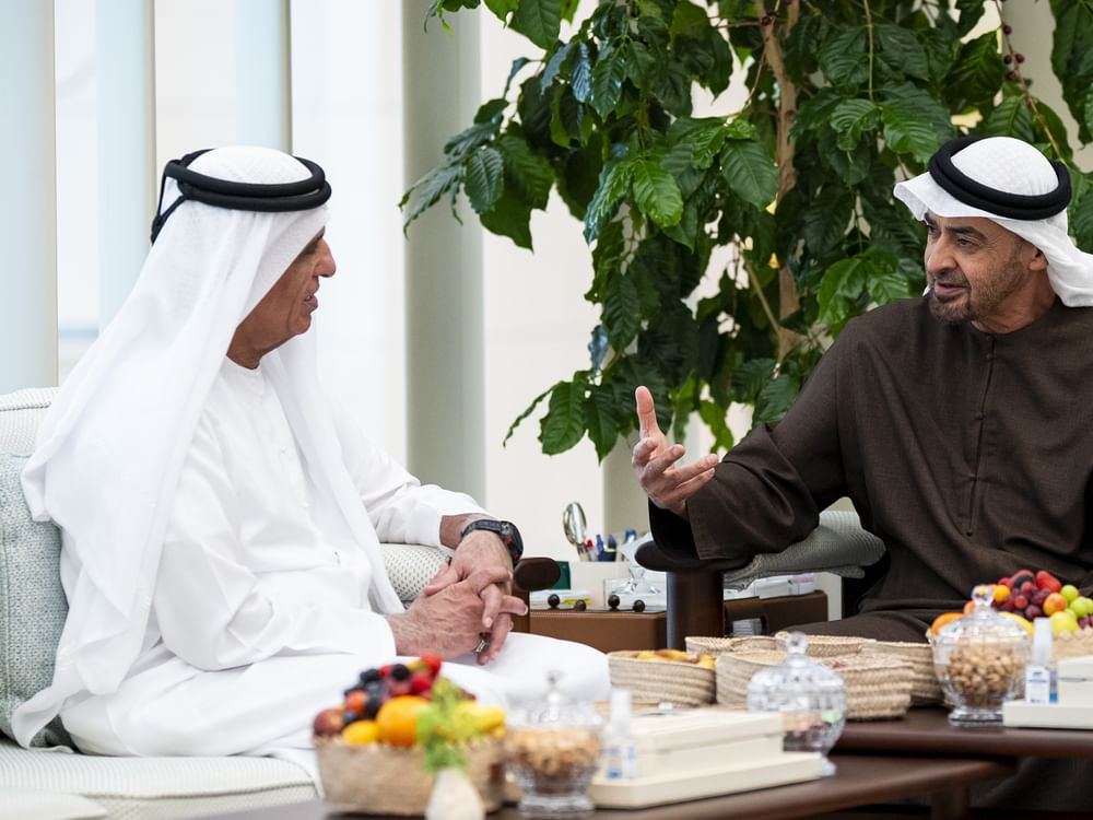 UAE President receives Ruler of Ras Al Khaimah