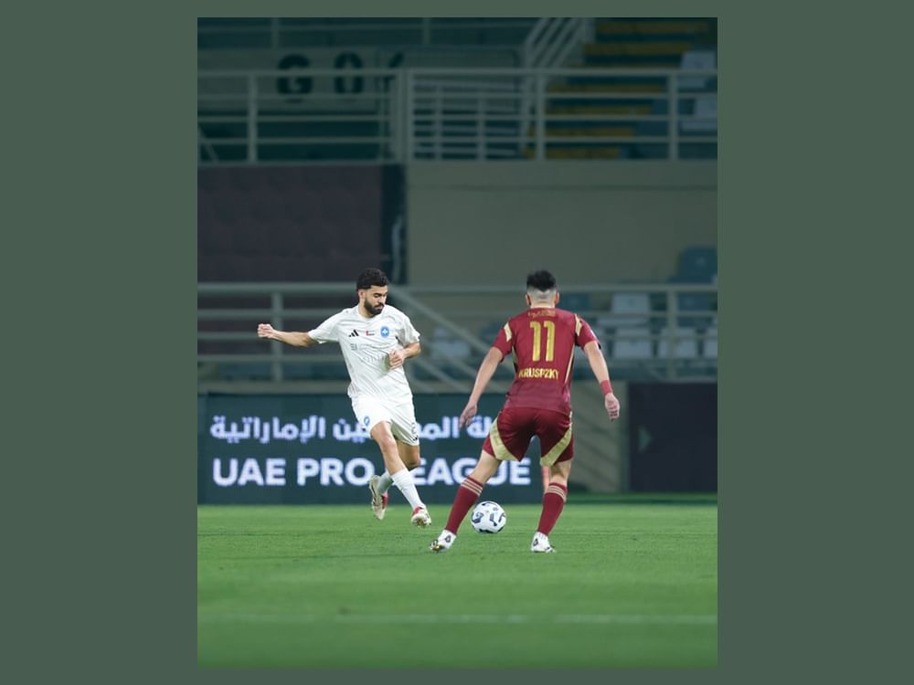 تعادل الوحدة مع النصر في دوري أدنوك للمحترفين