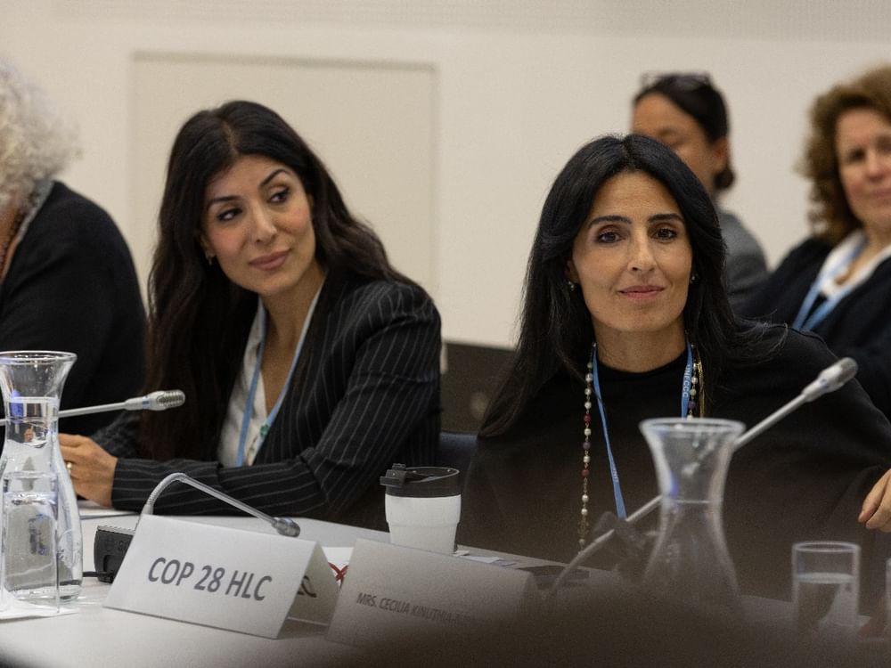 Razan Al Mubarak enfatiza importância do envolvimento de todos os setores na luta contra as mudanças climáticas na Conferência de Bonn