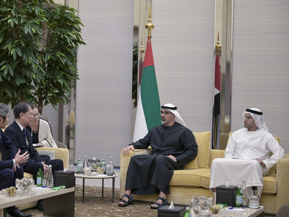 Khaled bin Mohamed bin Zayed meets Executive Director of Tokyo National Museum