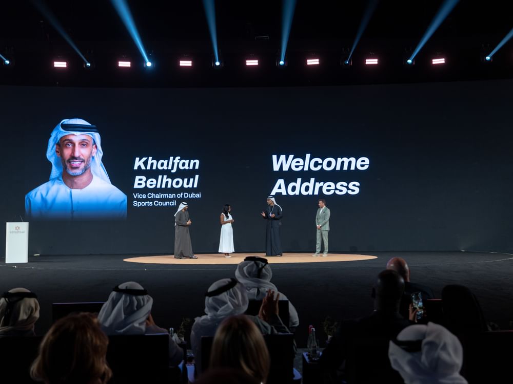 Ouverture du Sommet mondial du sport à Dubaï