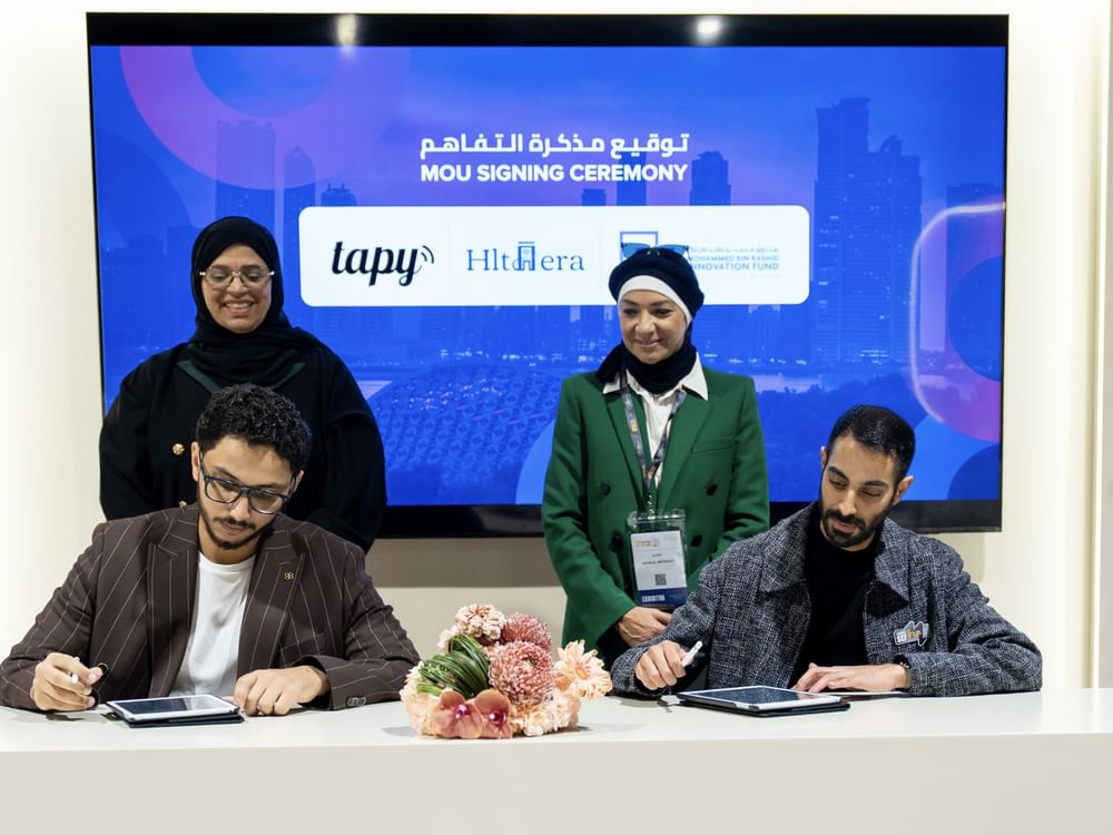 "Hlthera "و "Tapy "توقعان مذكرة تفاهم لتطوير الابتكارات الصحية التي تركز على الإنسان