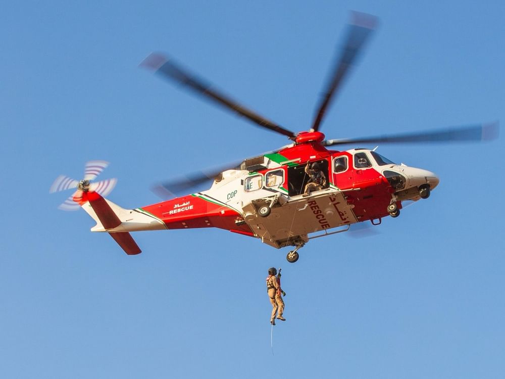 Il Comando della Guardia Nazionale salva due persone disperse in mare