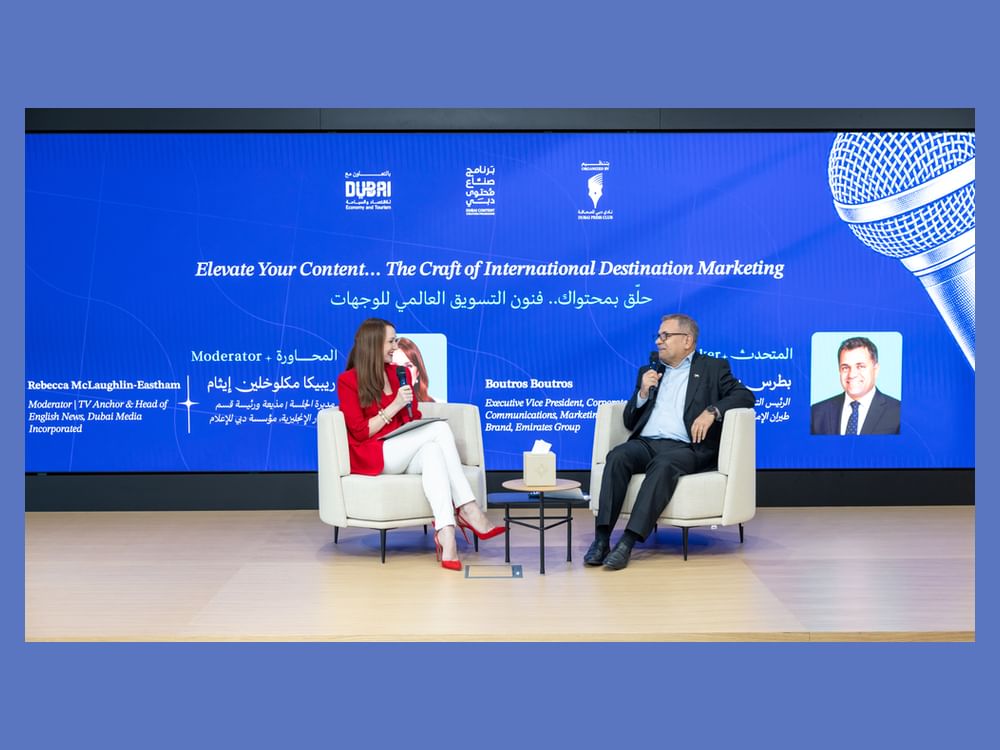 "صُنّاع محتوى دبي" يواصل أسبوعه الثاني بجلسات متخصصة في التسويق السياحي وصناعة محتوى السفر