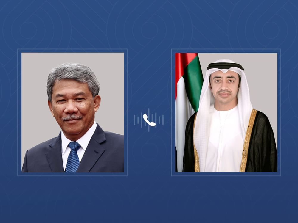 Abdullah bin Zayed, Malaysian FM discuss bilateral relations, regional developments by phone 