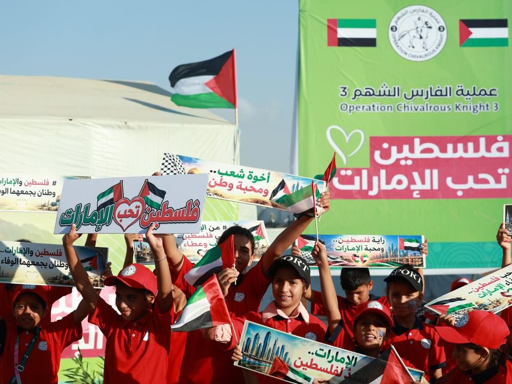 Gaza hosts ‘Palestine Loves the UAE’ event celebrating Emirati support, ties