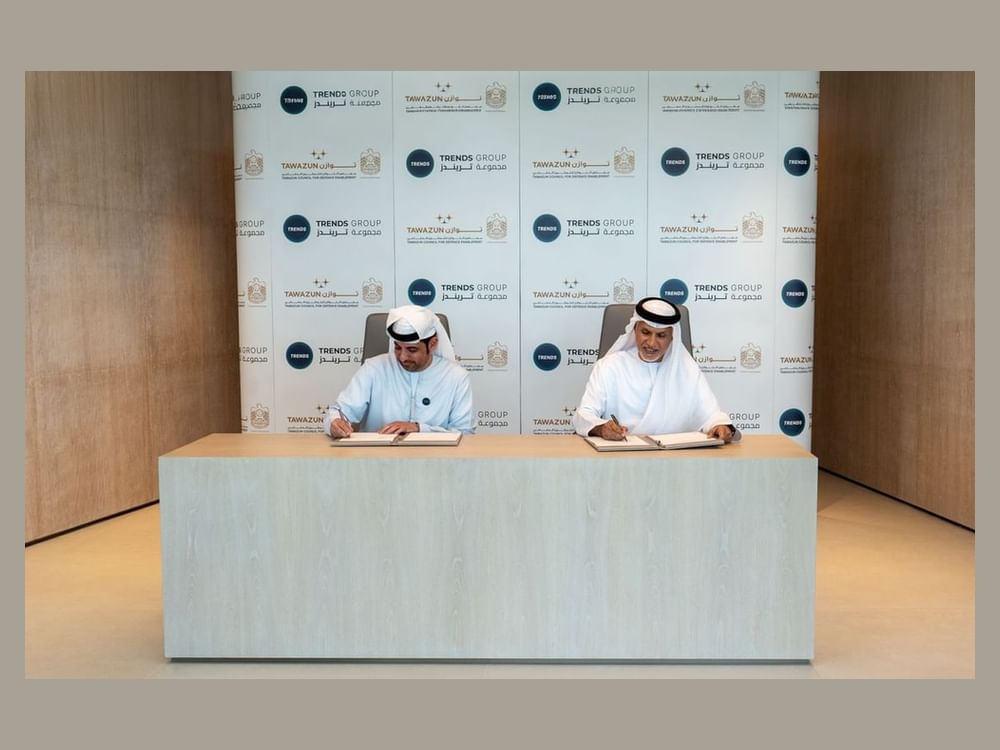 Tawazun Council for Defence Enablement, TRENDS Global, sign cooperation memorandum to enhance intellectual security