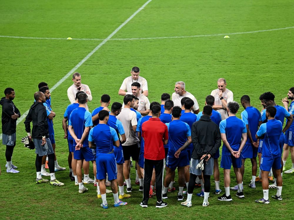منتخبنا الوطني يلتقي أوزبكستان غدا في التصفيات الآسيوية لكأس العالم
