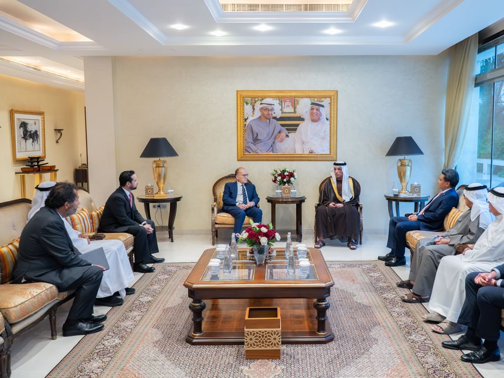 Saud bin Saqr receives ambassadors of Costa Rica, El Salvador, Guatemala