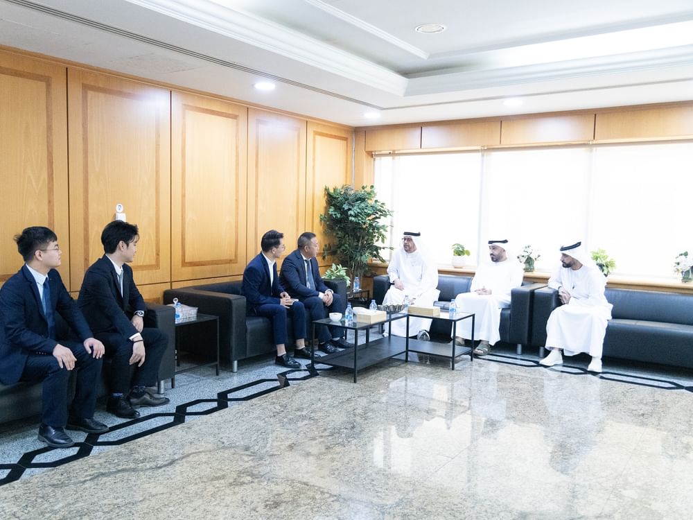 Ajman Chamber receives delegation from Gulf Chinese Trading Corporation