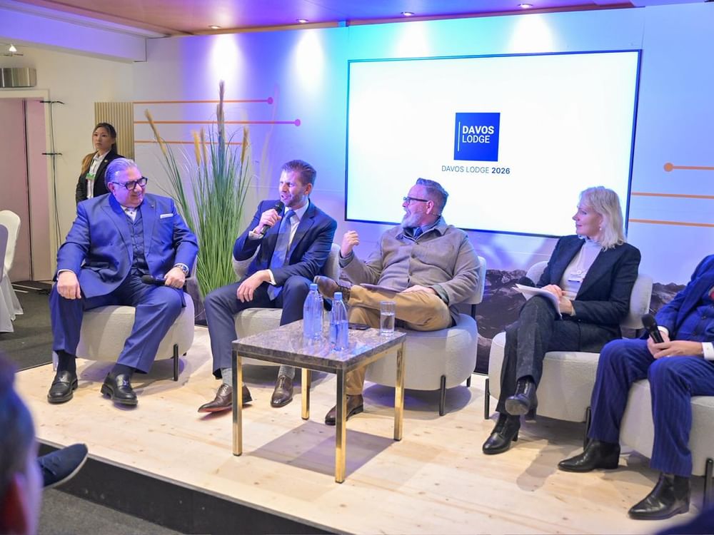 TRENDS highlights research vision at Davos session