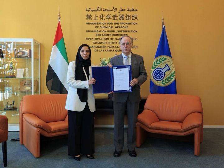 UAE's Permanent Representative to OPCW presents credentials to Director-General