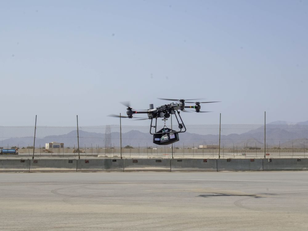 Fujairah witnesses first drone cargo flight from civilian airport to offshore platform