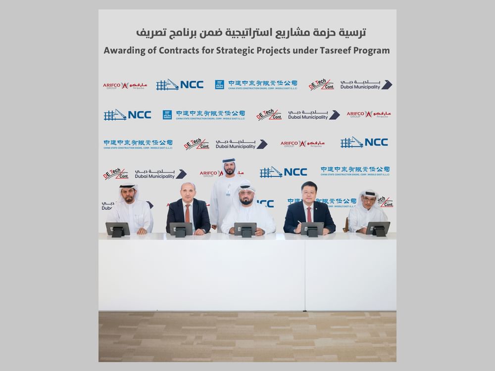 Dubai Municipality awards AED3 billion worth of contracts for four projects under Phase 3 of ‘Tasreef’ Programme