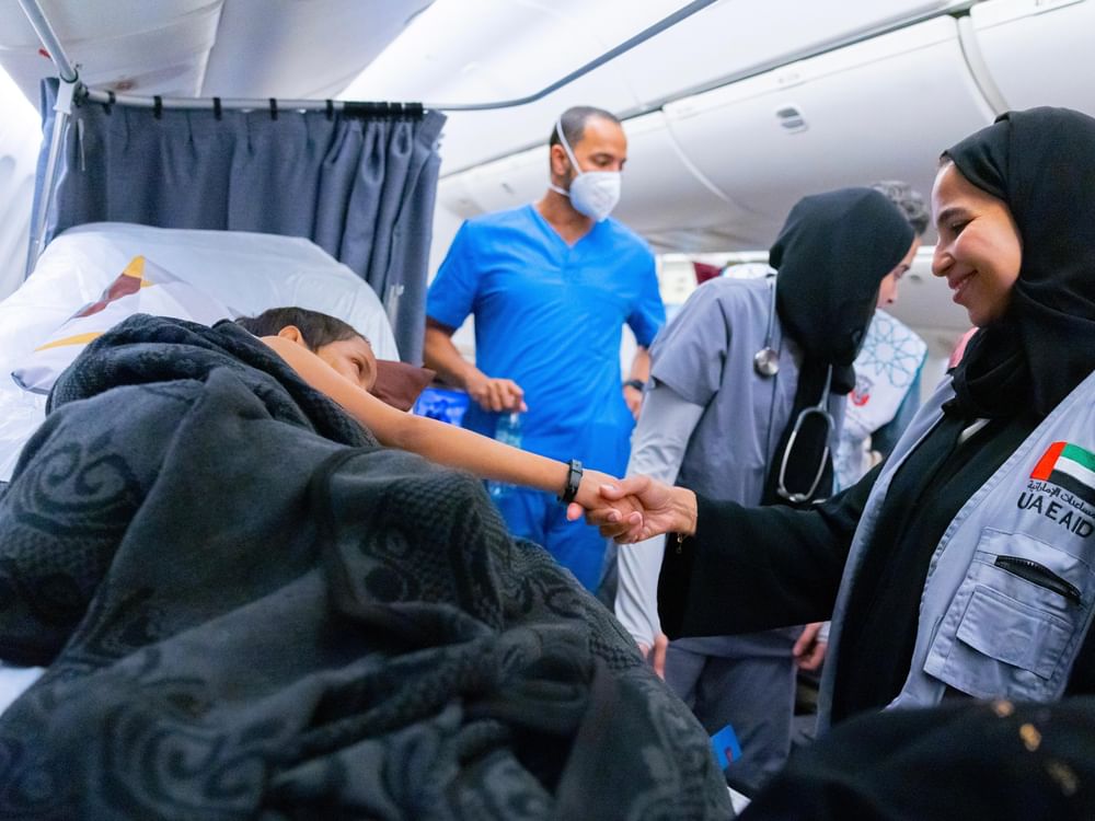 Emirados evacuam com urgência 188 pacientes e familiares da Faixa de Gaza