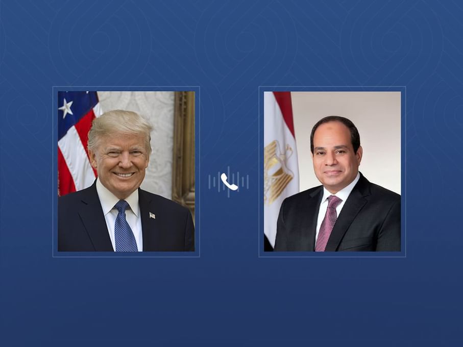 El-Sisi, Trump discuss regional mediation efforts in phone call