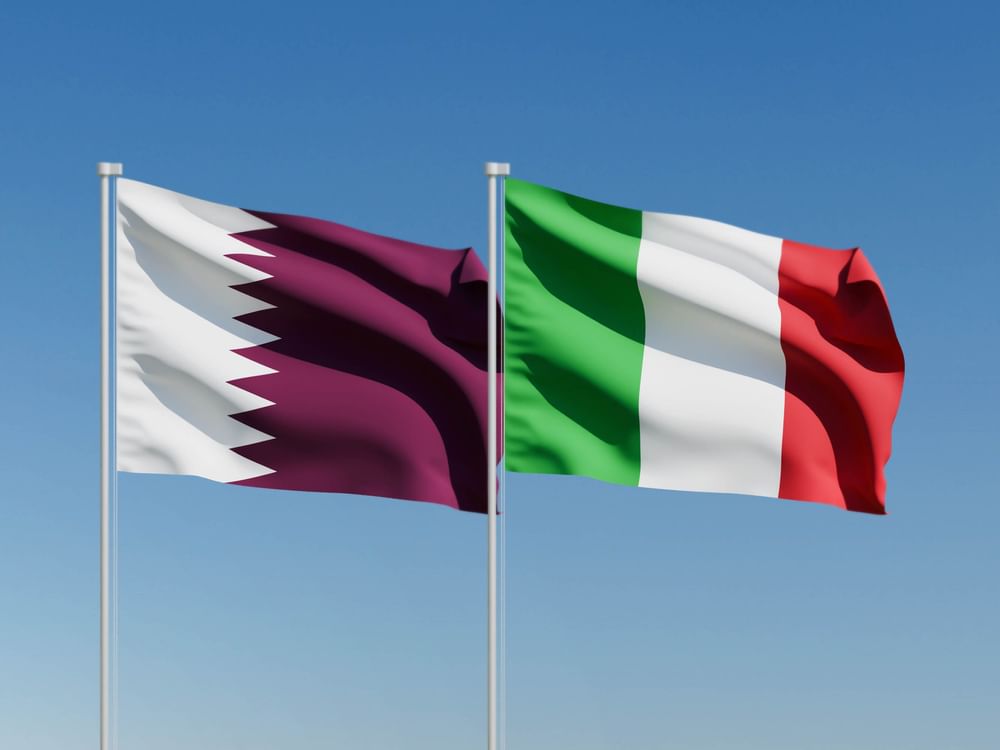 Emir Qatar, Italian Prime Minister discuss developments in region