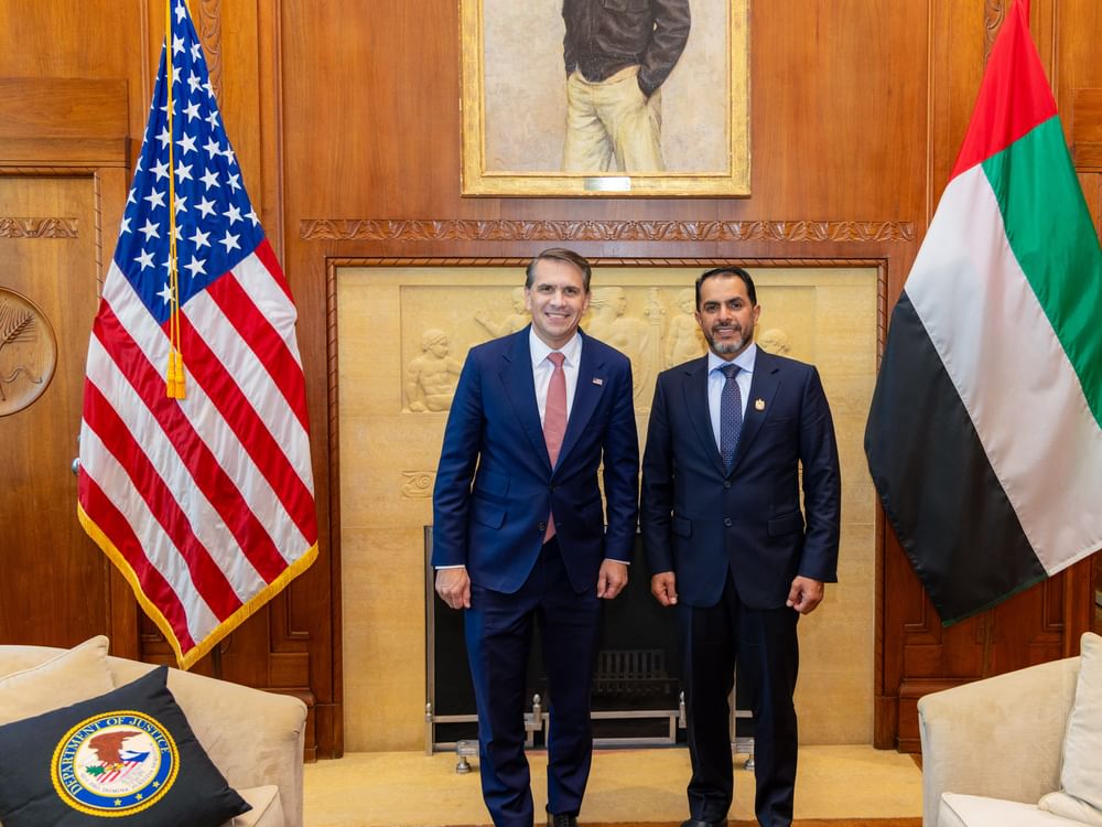 UAE Justice Minister, US Attorney General discuss joint  legal and judicial cooperation