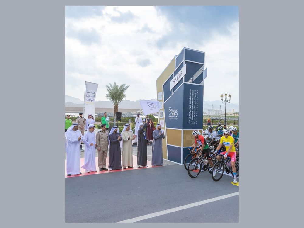 سعيد بن صقر القاسمي يتوج فابرو بطلا للمرحلة الرابعة من طواف الشارقة الدولي