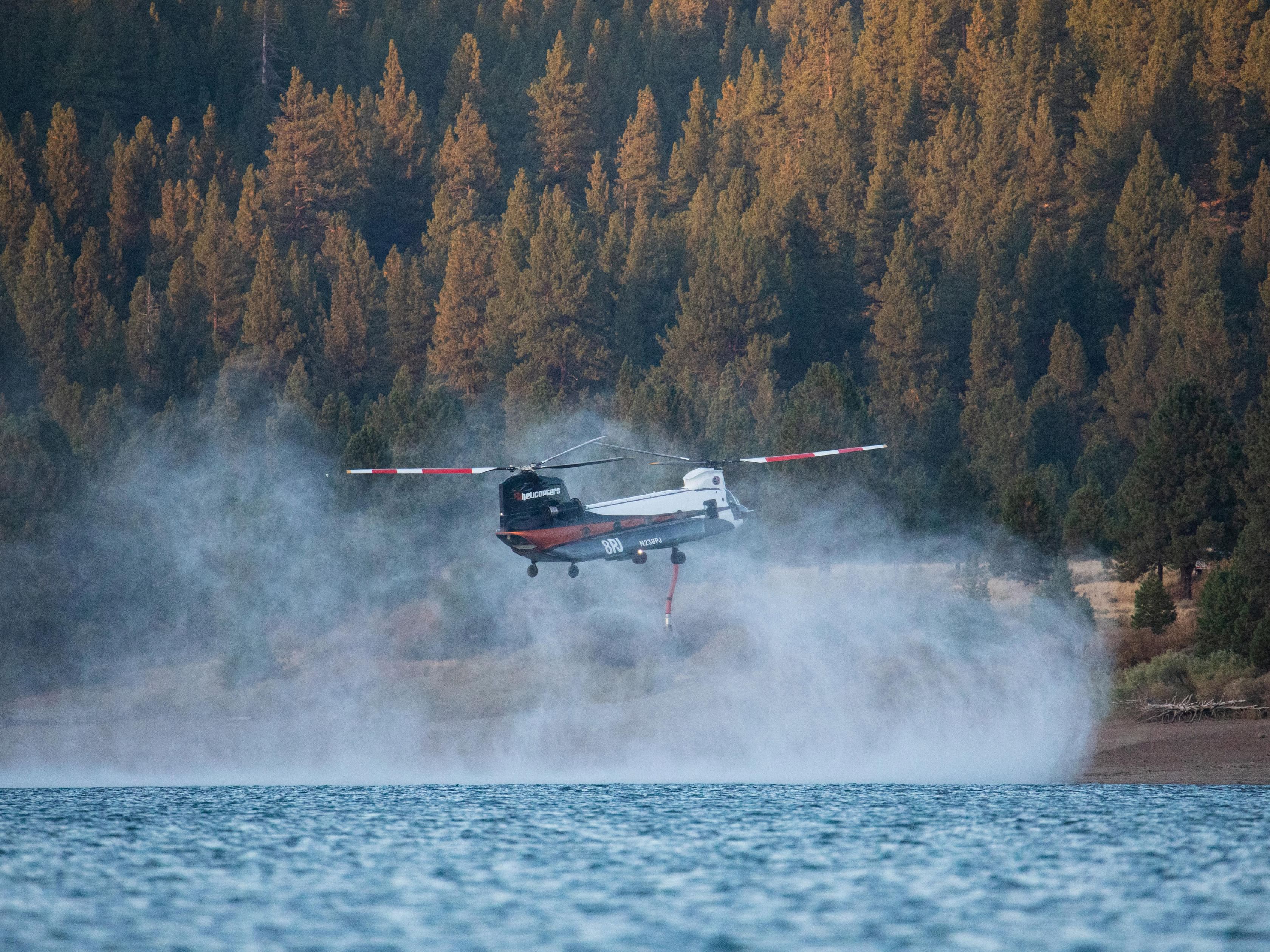 Two pilots killed in helicopter crash while battling California wildfire