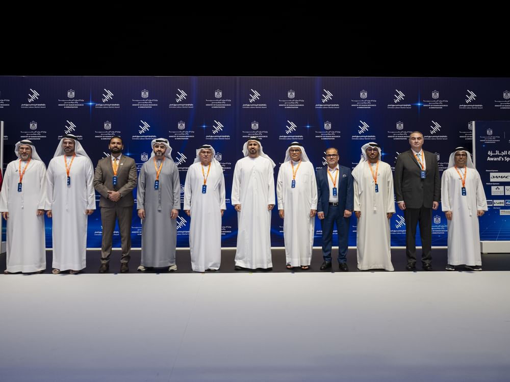 Theyab bin Mohamed bin Zayed honours winners of 3rd edition of Emirates Labour Market Award