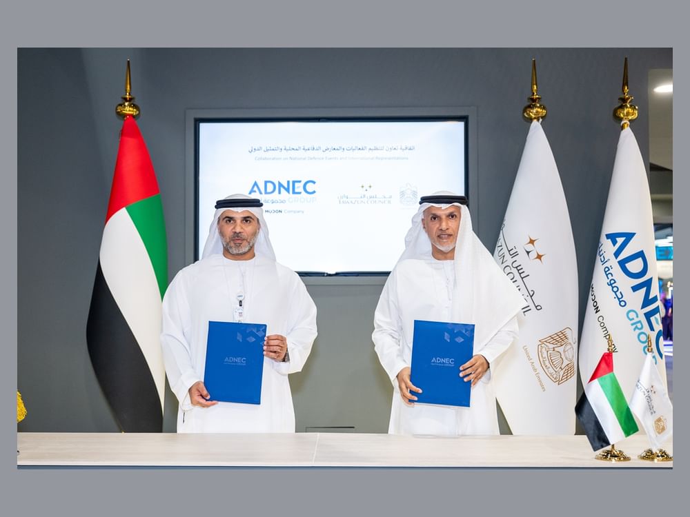 تعاون بين "مجلس التوازن" ومجموعة أدنيك لتنظيم المعارض والمؤتمرات الدفاعية وتمثيل الإمارات دوليا