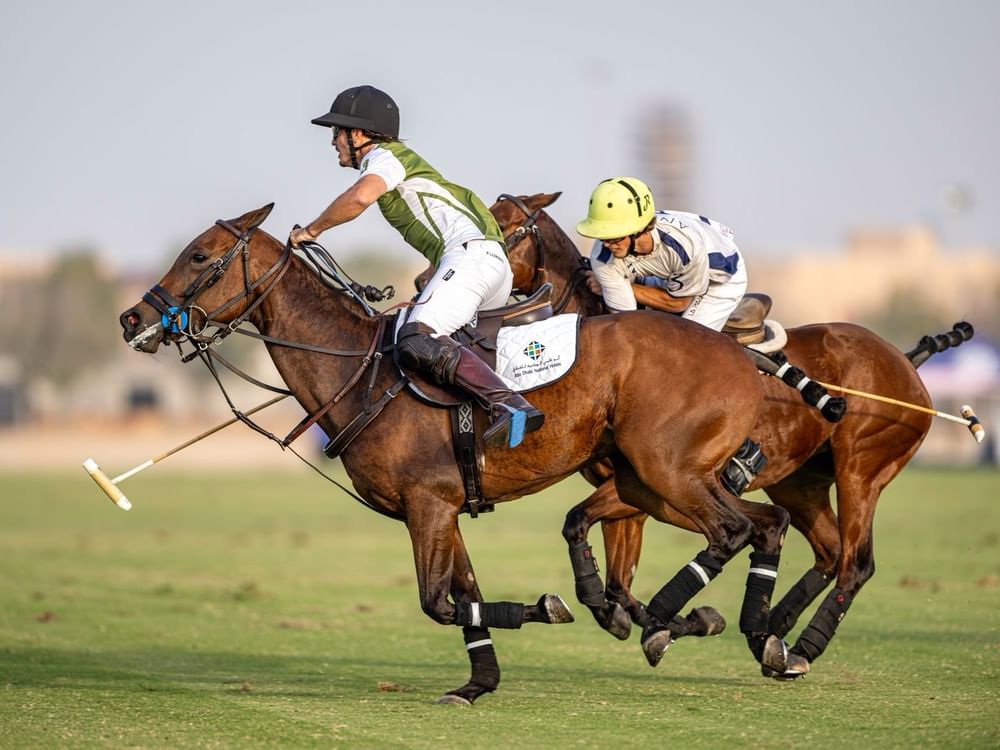 فريقا " الحبتور" و" الباشا" يفتتحان بطولة "غنتوت الدولية" للبولو