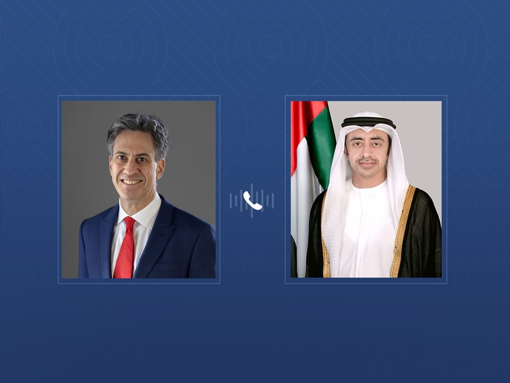Abdullah bin Zayed, UK Foreign Secretary discuss regional developments by phone