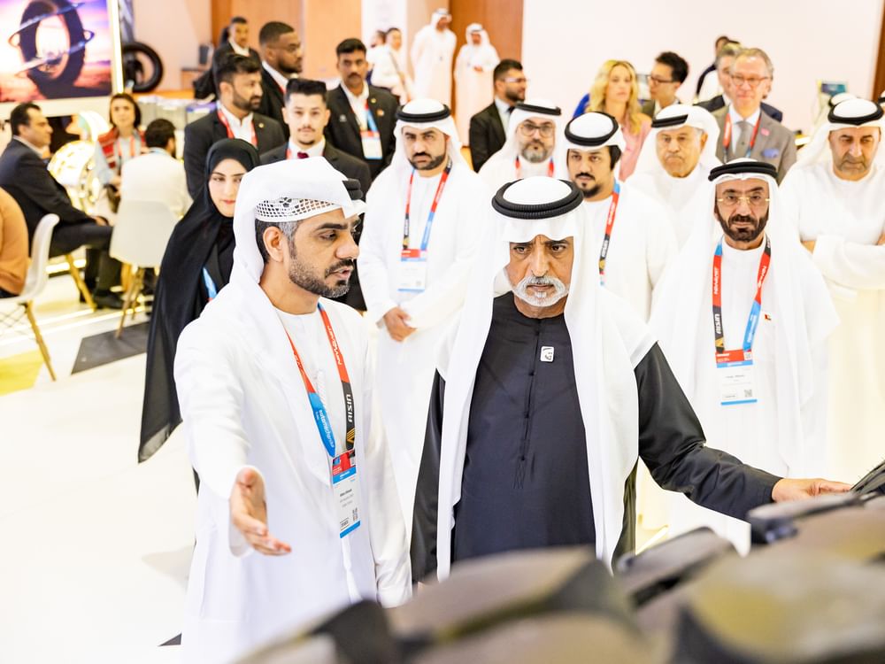 Nahyan bin Mubarak visits 'Automechanika Dubai 2025' exhibition
