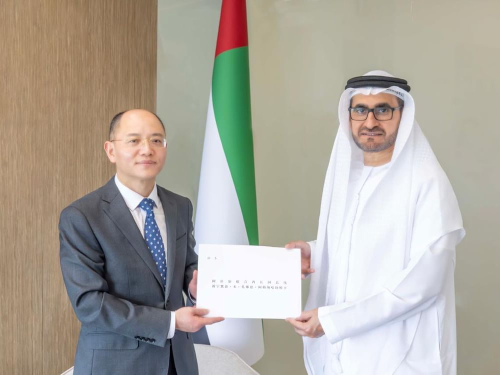 MoFA receives credentials copy from Ambassador of People’s Republic of China to UAE