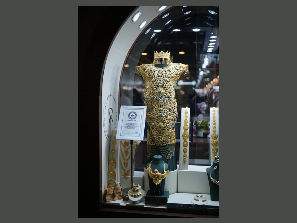 World’s most expensive gold dress captivates visitors at WJMES