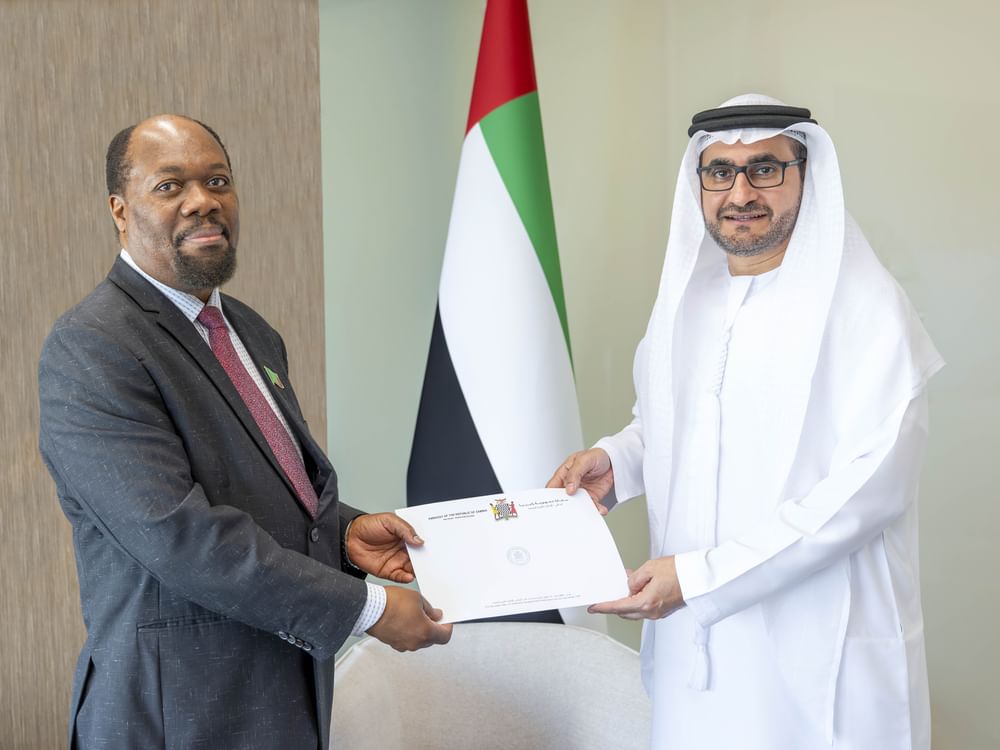 MoFA receives credentials copy from new Ambassador of Republic of Zambia