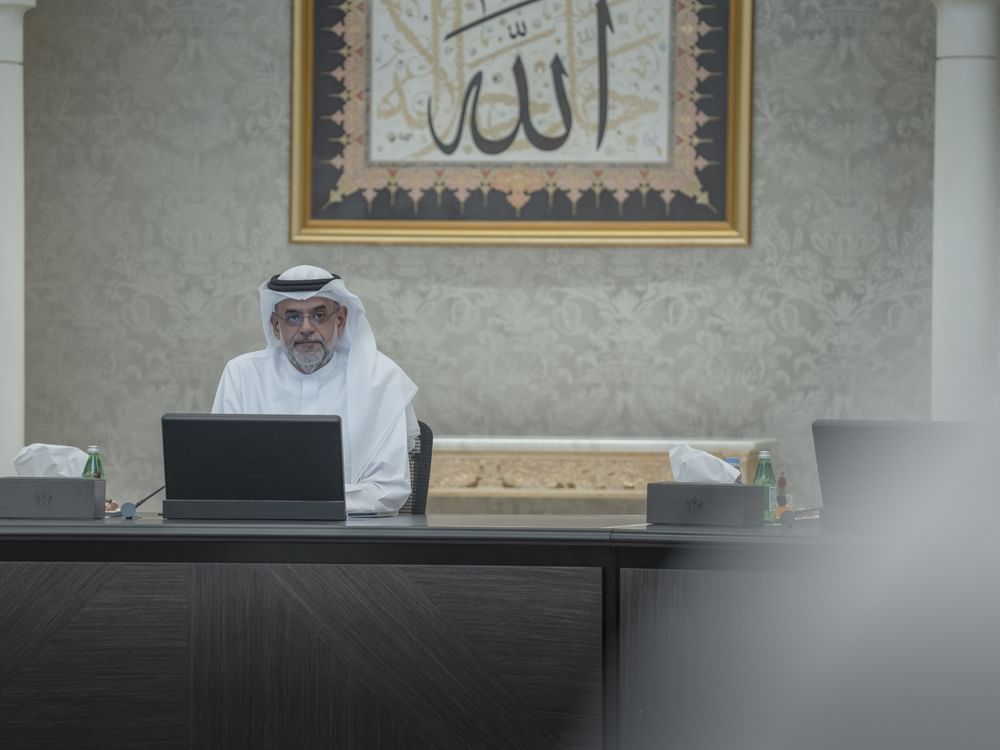 ولي عهد الشارقة يترأس اجتماع المجلس التنفيذي