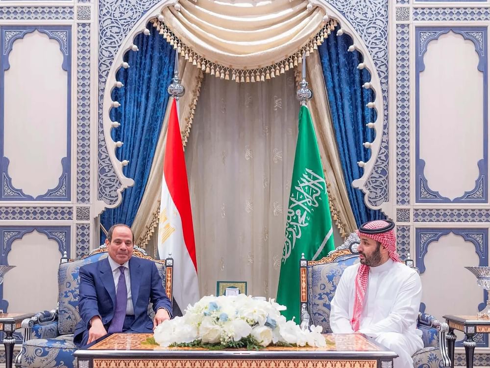 Saudi Crown Prince, Egyptian President discuss regional developments