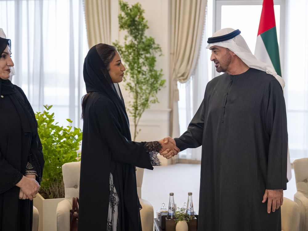 El presidente de Emiratos destaca el deporte como pilar clave del desarrollo nacional