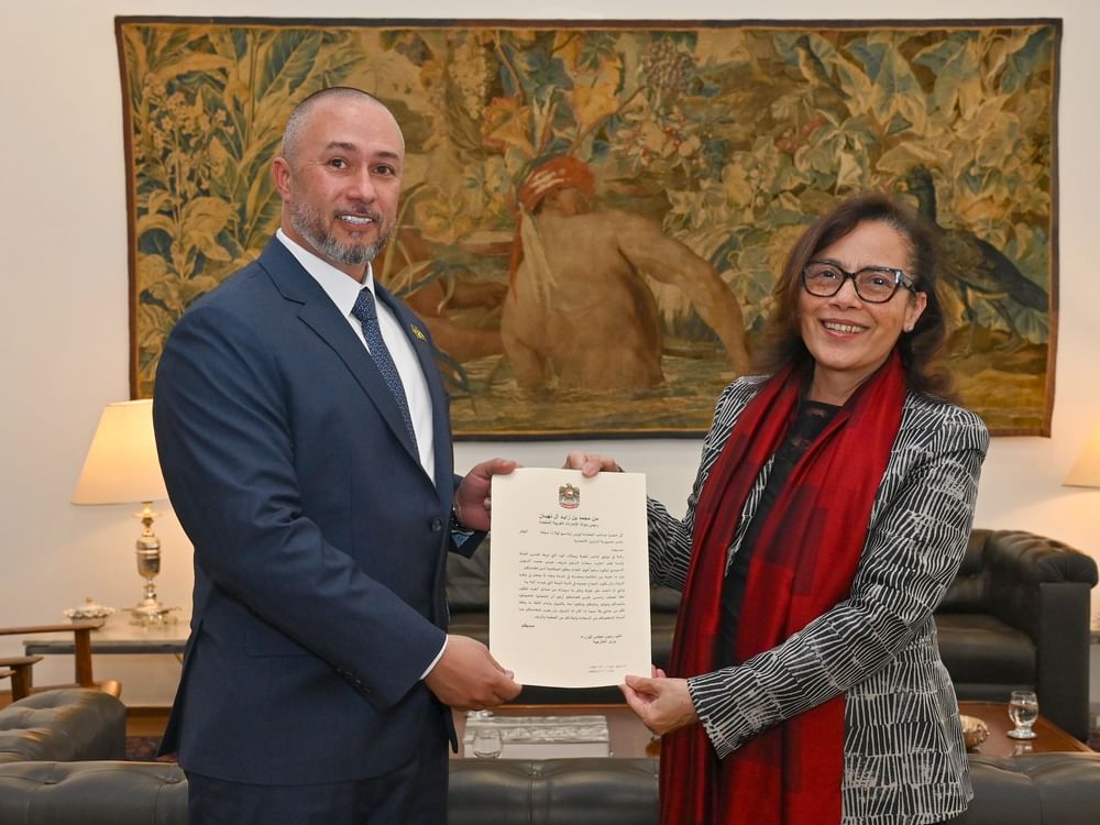UAE Ambassador to Brazil presents copy of credentials to secretary-general of Ministry of Foreign Affairs