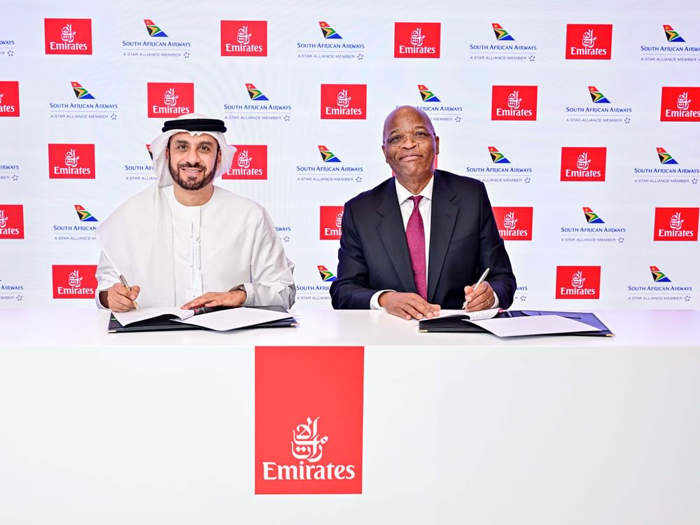 Emirates, South African Airways enhance codeshare agreement