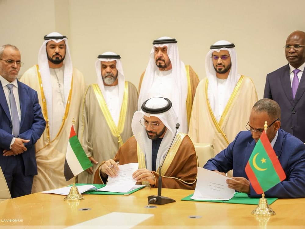 Mohamed Bin Zayed University for Humanities, University of Chinguetti sign agreement