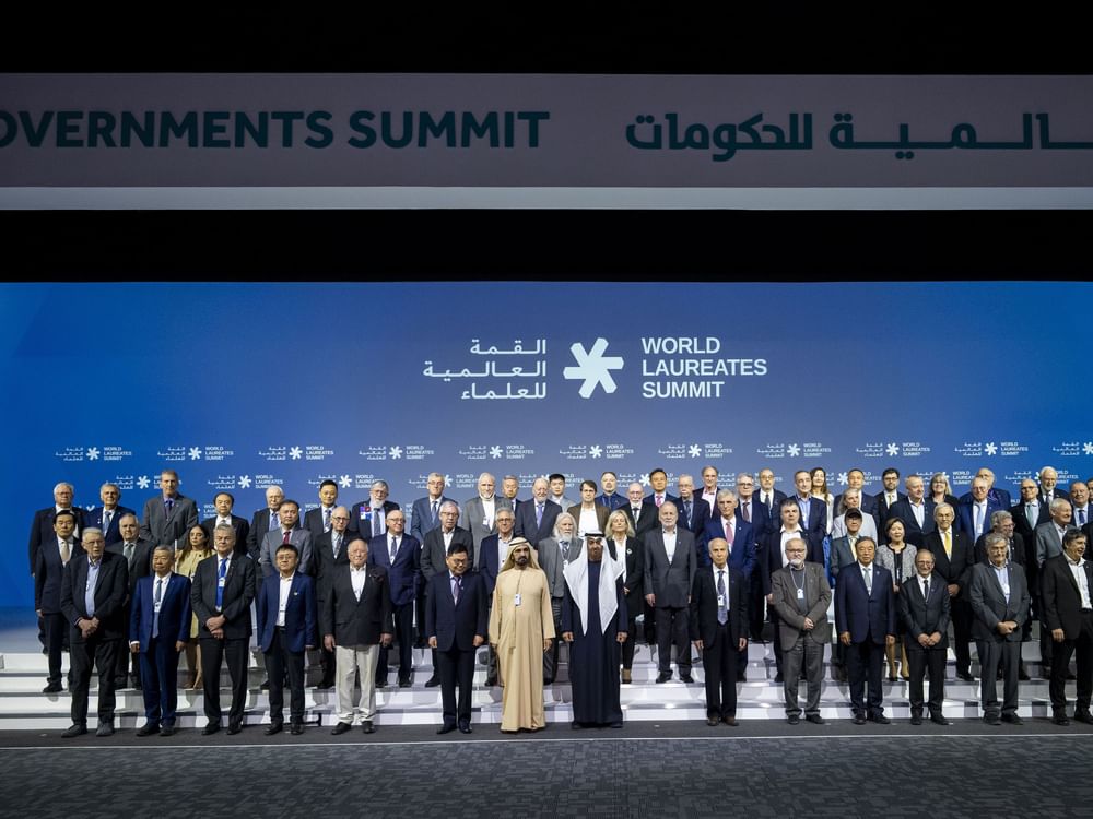 UAE President, Mohammed bin Rashid inaugurate World Laureates Summit, world’s largest gathering of Nobel Prize winners, global scientific laureates