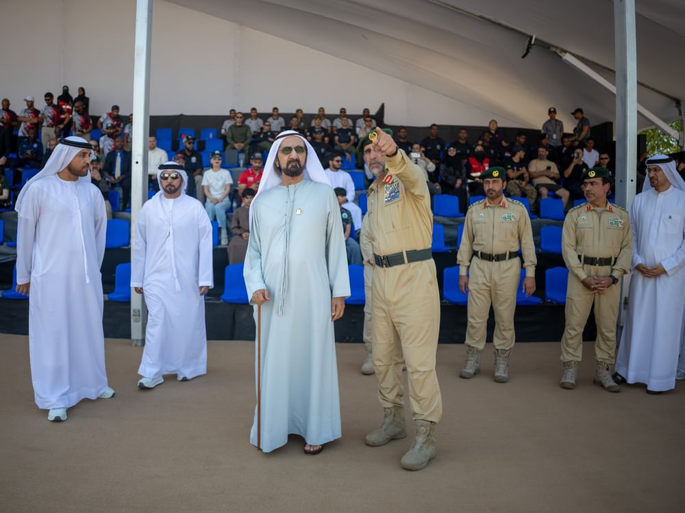 Mohammed bin Rashid asiste a la jornada final del UAE SWAT Challenge 2026