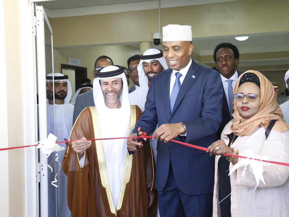 Sheikh Zayed bin Sultan Hospital in Mogadischu nach umfangreichen Renovierungsarbeiten mit neuer medizinischer Ausstattung wiedereröffnet