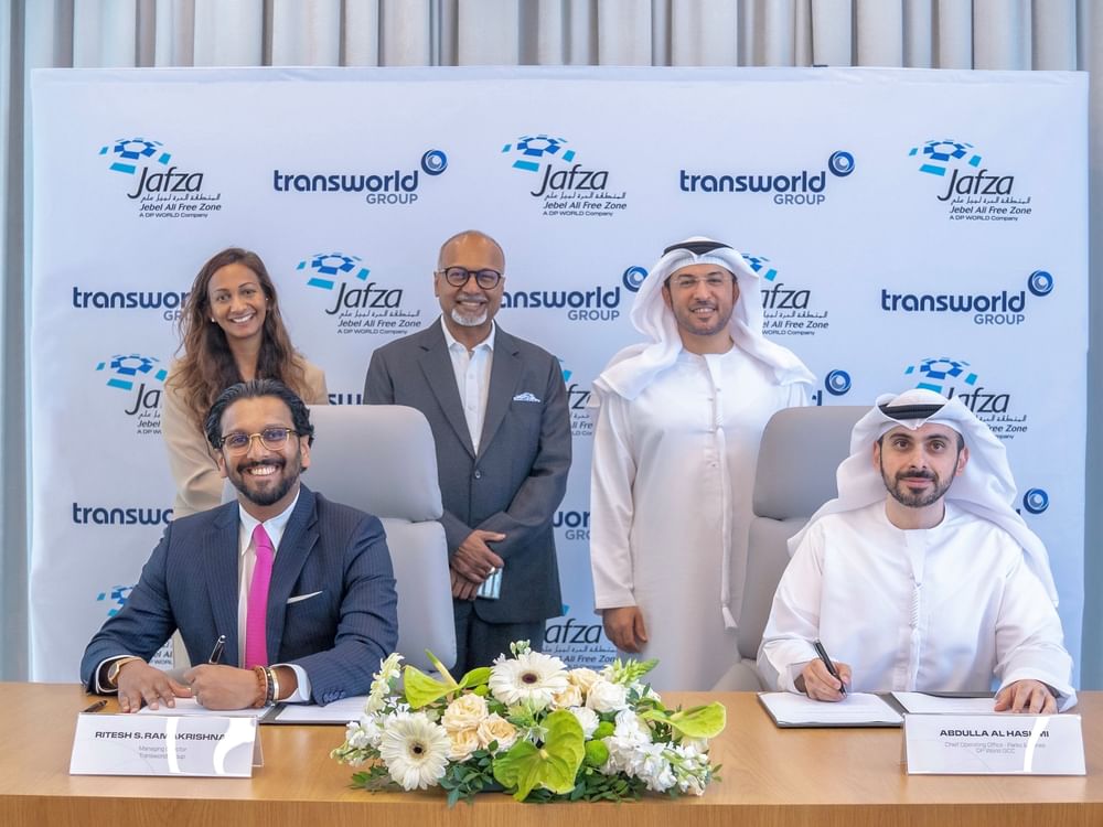 JAFZA, Transworld Group to establish state-of-the-art logistics centre