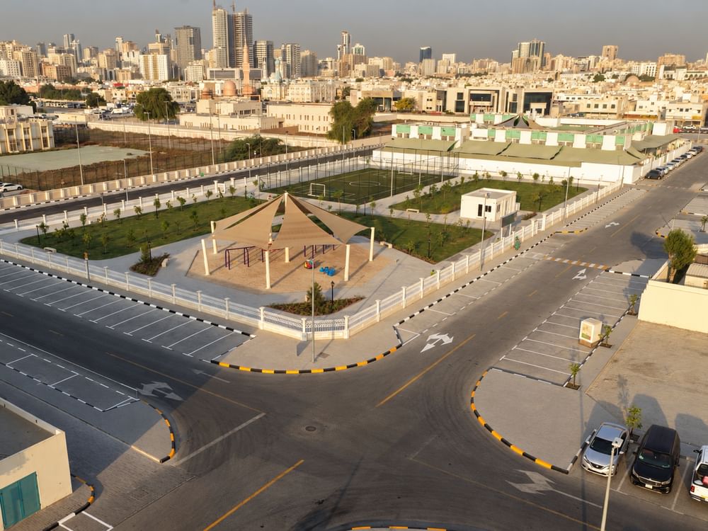 بلدية الشارقة تستكمل تطوير اليرموك لتعزيز البنية التحتية وجودة الحياة