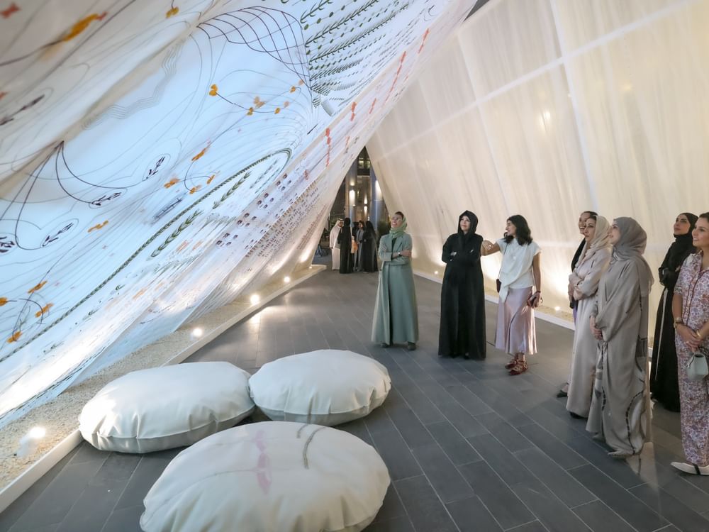 لطيفة بنت محمد تفتتح أسبوع دبي للتصميم 2025 