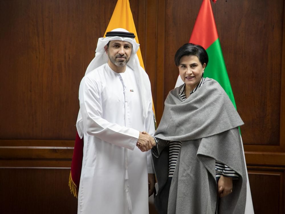 سفير الإمارات يلتقي وزيرة خارجية الإكوادور