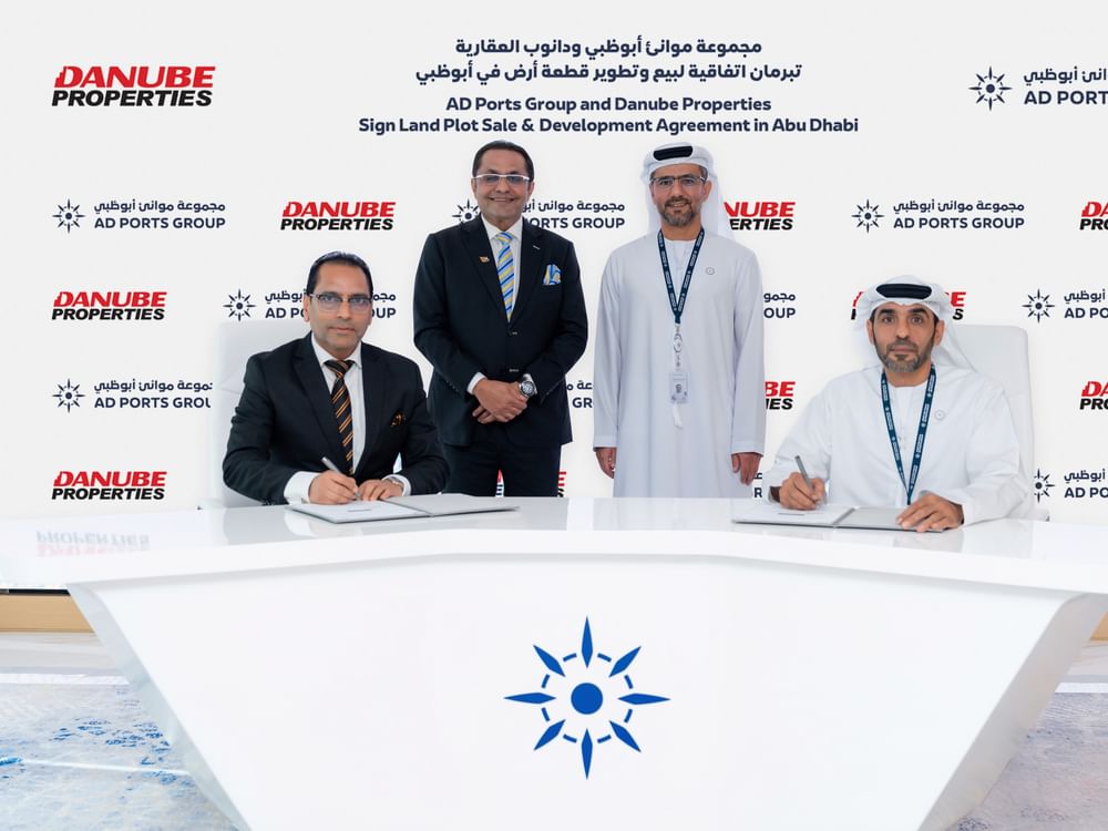 AD Ports Group signs AED840 million land sale agreement with Danube Properties