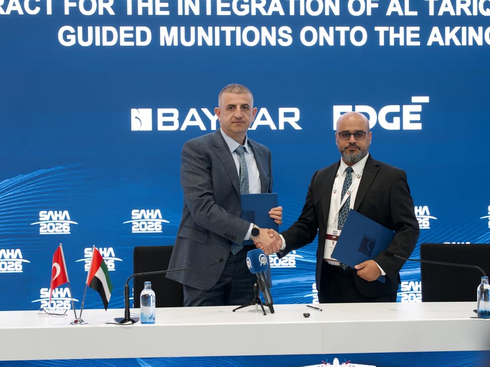 EDGE, Baykar sign contract to arm AKINCI with AL TARIQ precision-guided munitions