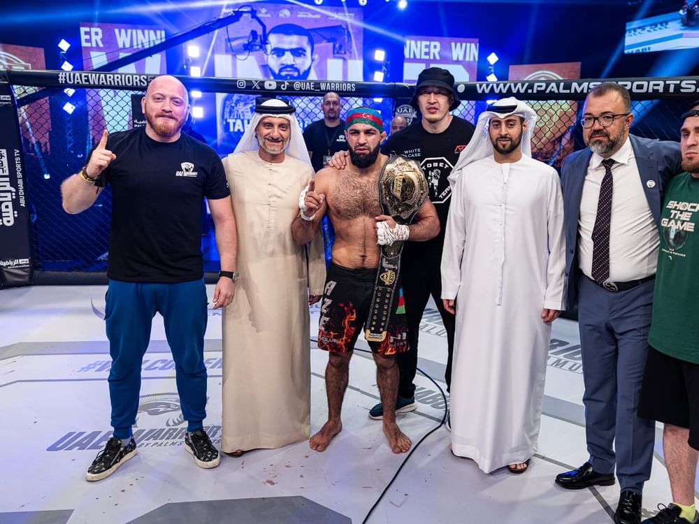 السويدي" صامويل بارك" بطلا للنسخة الـ50 من " محاربي الإمارات"